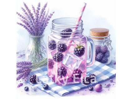 limonáda a levandule
