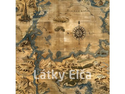 Old World Fantasy Map (2)