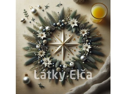 vánoční betlémská hvězda 6