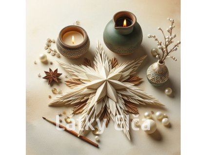 vánoční betlémská hvězda 7