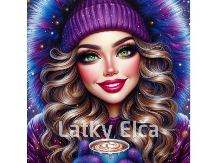 dívka ve fialovém 4