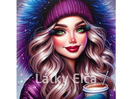 dívka ve fialovém 5