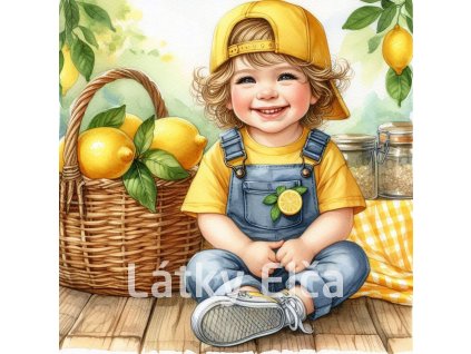 chlapec a citróny 1