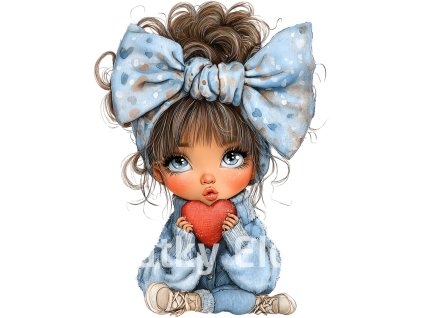 dívka ve světle modrém 5