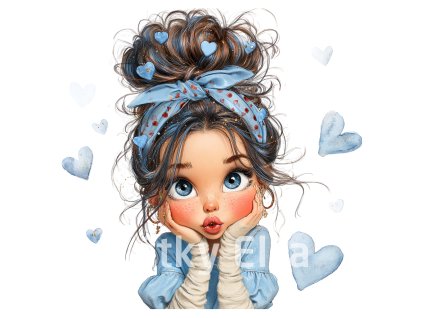 dívka ve světle modrém 6