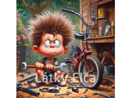 kluk co opravuje kolo 2