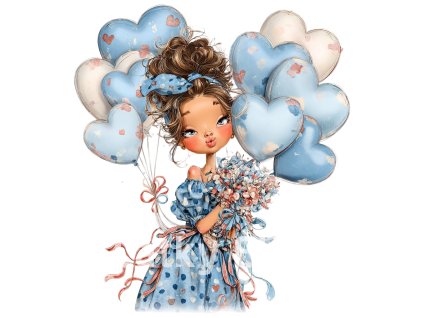 dívka ve světle modrém 10