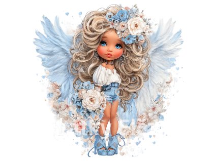 dívka ve světle modrém 13