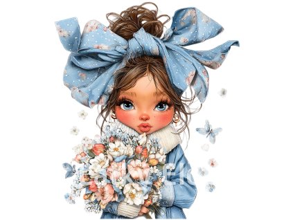 dívka ve světle modrém 21