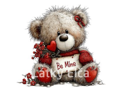 valentýn medvídek 3