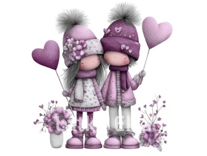 valentýn fialový 27