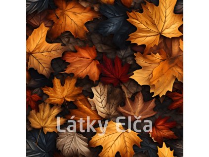 Fall Leaves 4096x4096x 300DPI 3