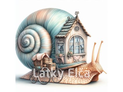 šnek s domkem 5