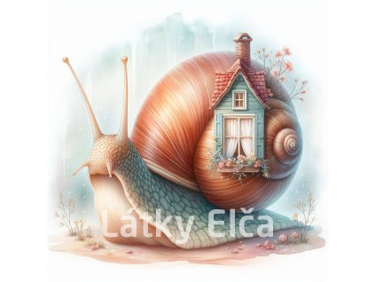 šnek s domkem 8
