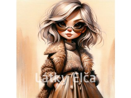 dívka na béžové 1