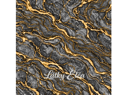 Šedo zlatý mramorový panel