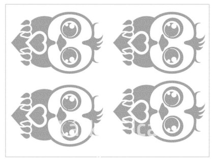 4597 reflexni nazehlovacka sovy srdce