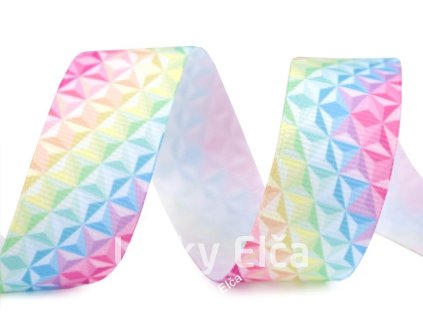 5644 rypsova stuha lampas duhova sire 25 mm