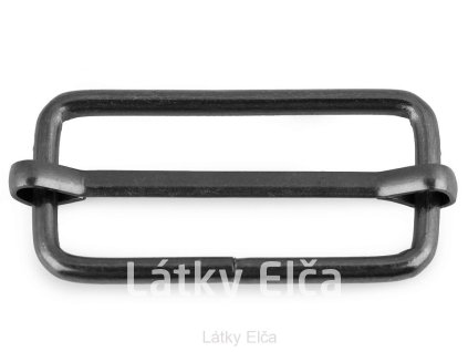 6355 posunovac na popruhy sire 38 mm nikl cerny