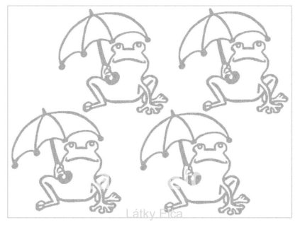 7063 reflexni nazehlovacka zaba s destnikem