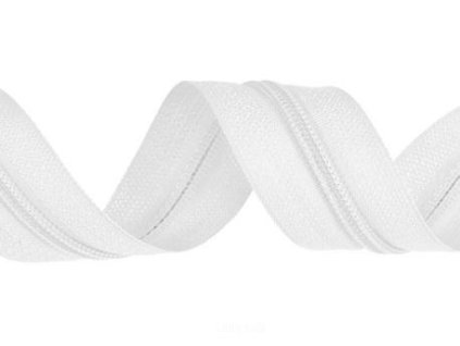 778 zip spiralovy nekonecny zip 3mm bily