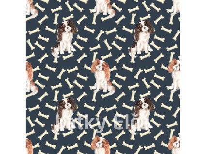 Cavalier King Charles Spaniel simple dog 2