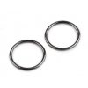 Kroužek Ø30 mm NIKL ČERNÝ