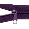1720 1 jezdec bez aretace pro zip spiralovy nekonecny zip 5mm tmave fialovy