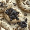 morgoth 55440 Seamless pattern of French Bulldogs sleeping in b6aafe66 e1ac 4158 8015 8b5c8afdbd34 1