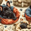 morgoth 55440 Seamless pattern of French Bulldogs sleeping in b6aafe66 e1ac 4158 8015 8b5c8afdbd34 2