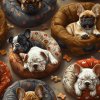 morgoth 55440 Seamless pattern of French Bulldogs sleeping in df608162 930b 4bfb b515 971615b1e1d1 0