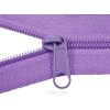 6664 1 jezdec bez aretace pro zip spiralovy nekonecny zip 5mm fialovy