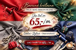 🪡🧵 www.latkyelca.cz ✂️ #latkyelca #akce #kocarkovina