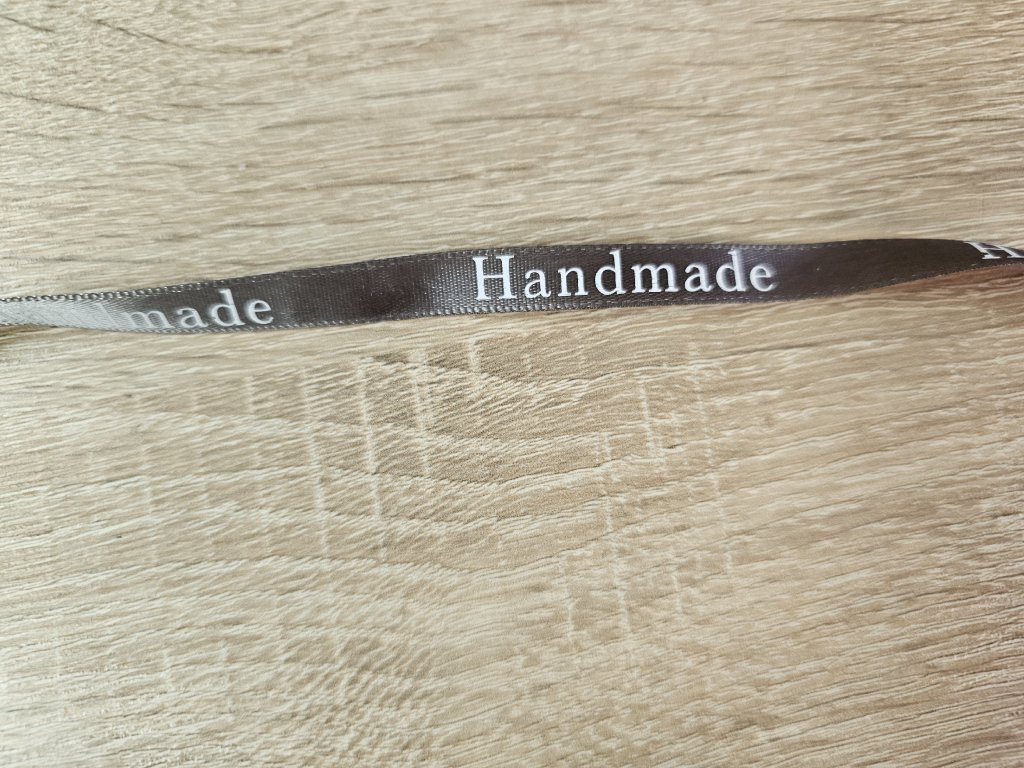 HANDMADE - stuha satén