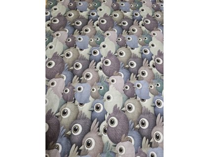 Úplet Calm Birds(šedí,klidní ptáčci)
