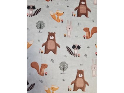 Minky lesní zvířátka