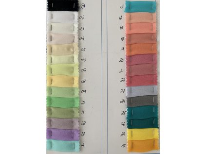 Šifon / Chiffon Diana - 79 barev