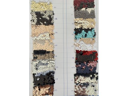 Flitry lesk/mat - 25 barev