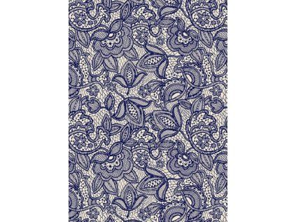 vzorované hedvábí