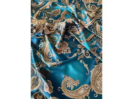 vzorované hedvábí