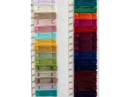Samet / Velvet - 74 barev