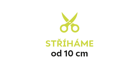 Střihání od 10cm