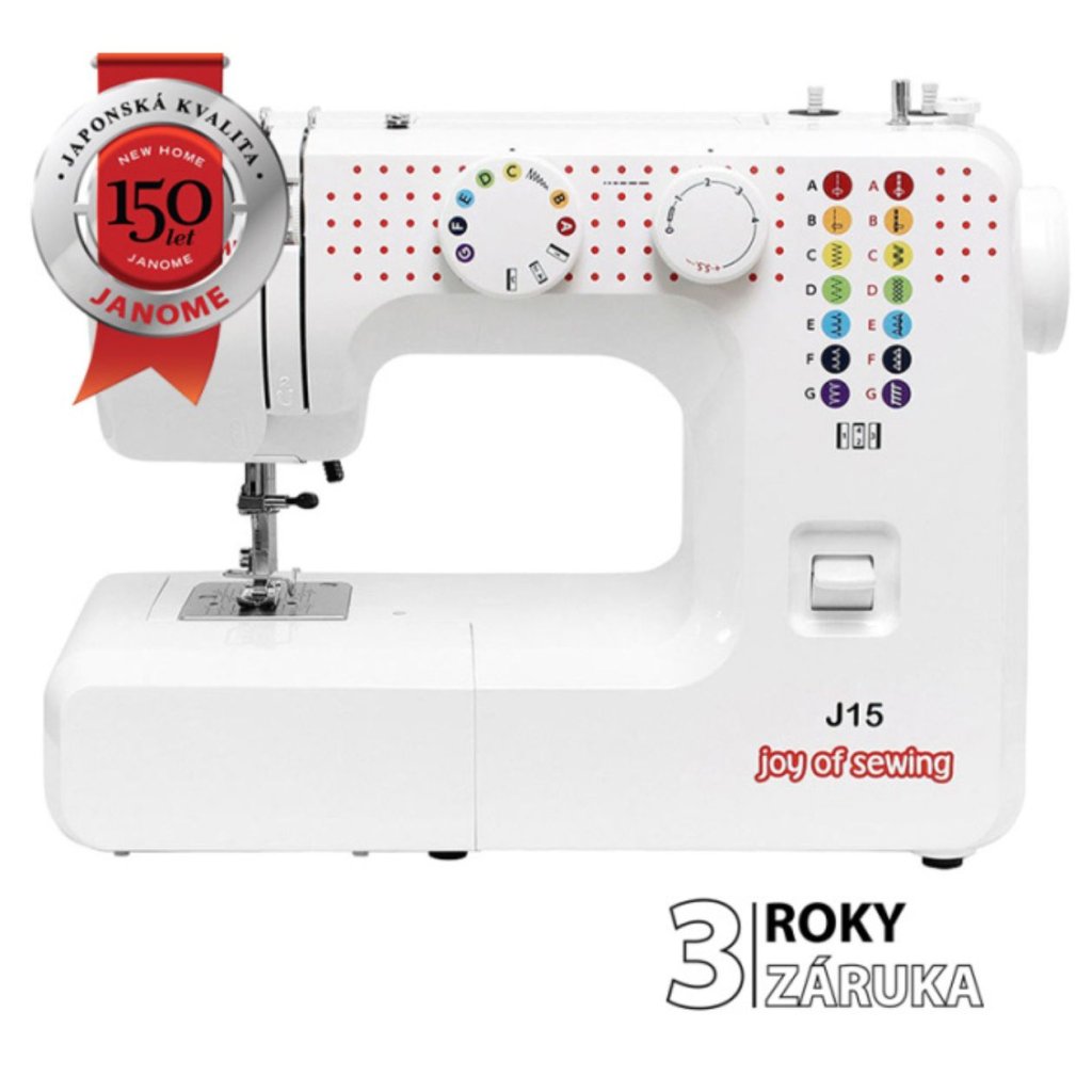 Šicí stroj JANOME JUNO J15