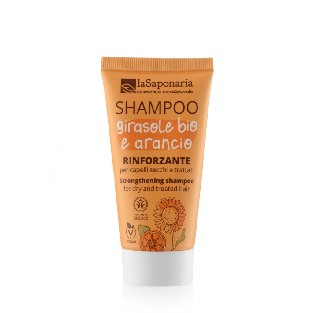 8054615476042 Travel size shampoo girasole bio arancio