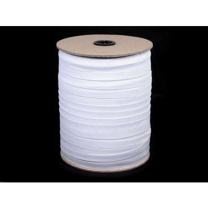 Prádlová pruženka šíře 12 mm (Varianta bílá, Balení 300 m)