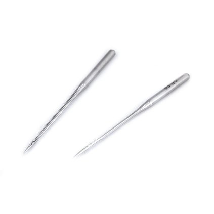 Strojové jehly do průmyslových strojů Groz - Beckert na úplet 70; 80; 90 (Varianta 2 (80) nikl, Balení 1 krab.)