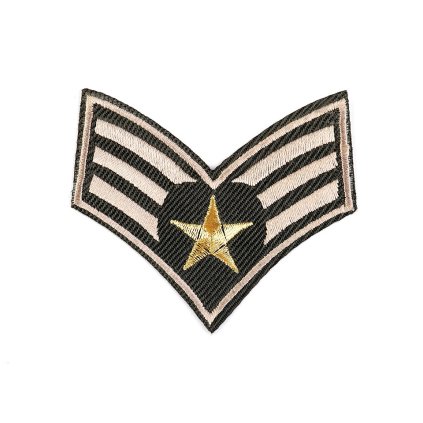 Nažehlovačka army (Varianta 2 zelená khaki, Balení 3 ks)