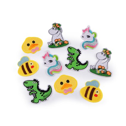Nažehlovačky zvířátka mix (Varianta mix, Balení 10 ks)