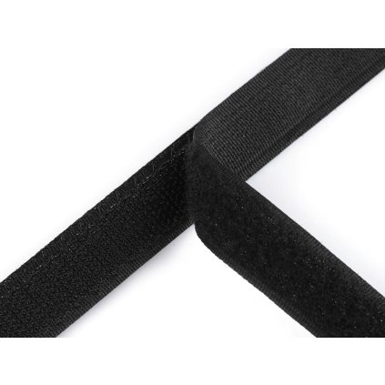 Suchý zip háček + plyš šíře 20 mm PES (Varianta 1 bílá, Balení 25 m)