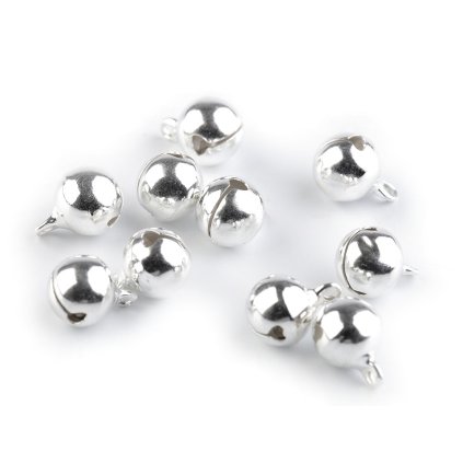 Rolničky Ø10 mm (Varianta 1 stříbrná, Balení 20 ks)